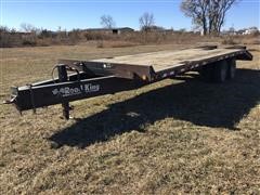 2013 Road King 8X35 T/A Flatbed Trailer 