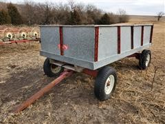 Lindsay Barge Wagon W/Hoist 