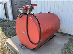 500 Gallon Fuel Tank W/ Fill-Rite Pump 