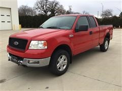 2004 Ford F150 4x4 Extended Cab Pickup 
