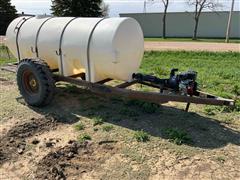 1000 Gallon Pull Type Liquid Fertilizer Tank 