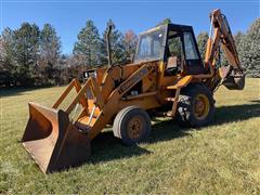 Case 680E 2WD Loader Backhoe W/Extendahoe 