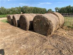 Round Hay Bales 