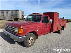 1990 Ford F350 Dually Service Pickup 