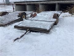 Shop Made Flatbed Trailer 