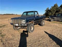 1983 Chevrolet Silverado K10 4x4 Pickup 