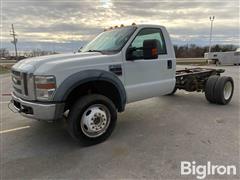 2008 Ford F550 Super Duty 2WD Cab & Chassis 