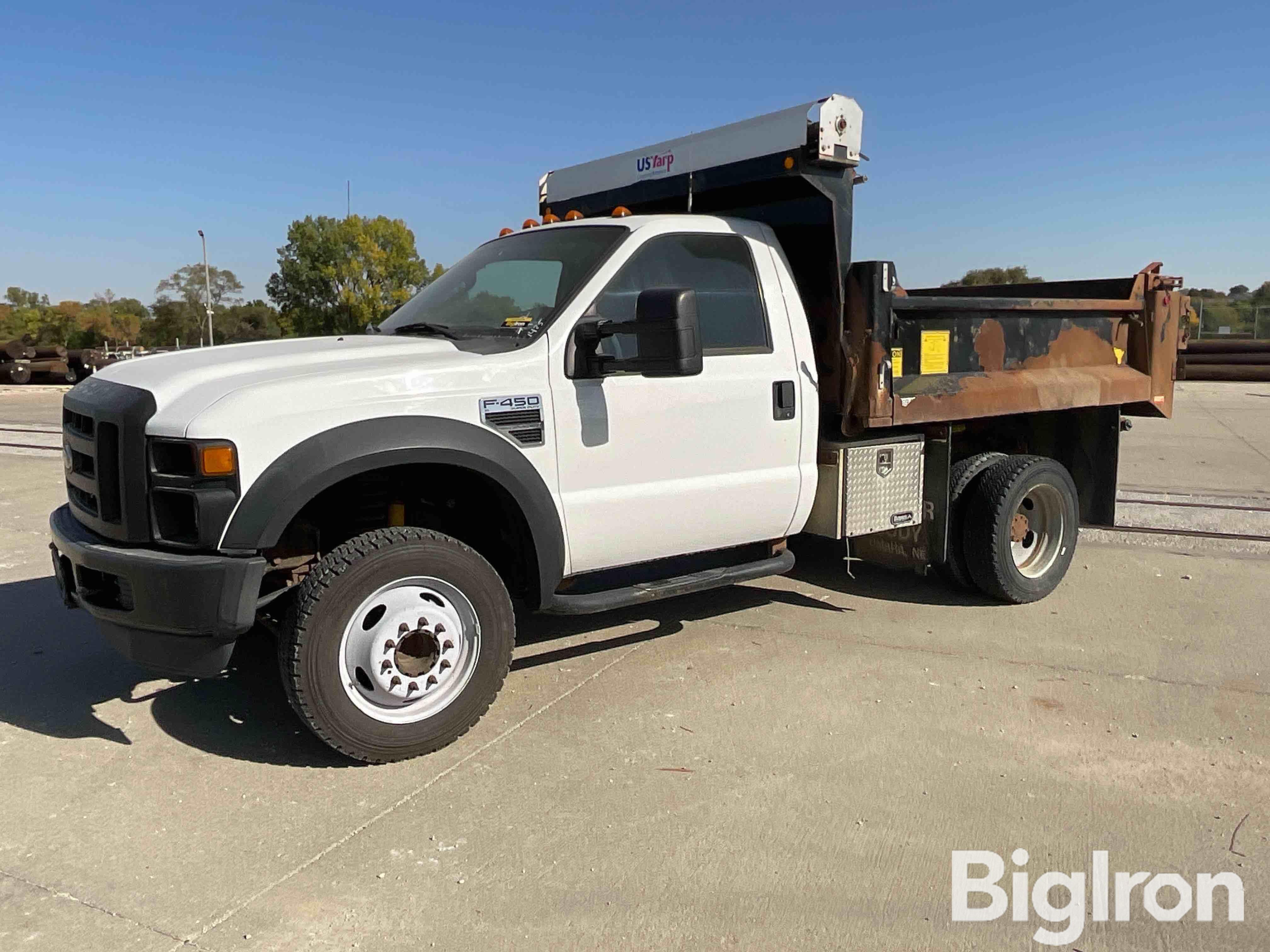 2008 Ford F450 XL Super Duty 2WD Dump Truck 