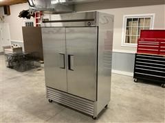 True Mfg T-49 Two-Section Refrigerator 