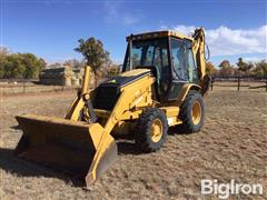 2001 Caterpillar 420D 4x4 Loader Backhoe W/Extendahoe 