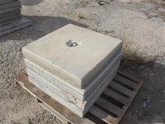 Concrete Slab Blocks W/Lift Loops 