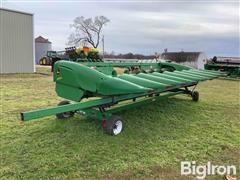 2013 John Deere 608C 8R30 Corn Head W/Trailer 