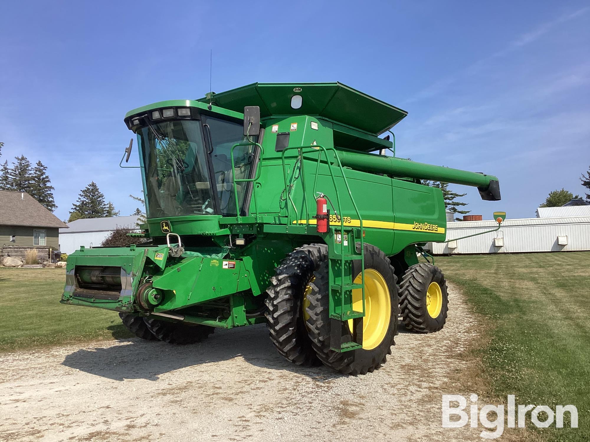 2002 John Deere 9650 STS 2WD Combine 