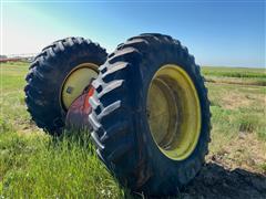 John Deere 42XDD18 Combine 520/85R42 Tires & Wheels 