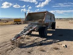 1998 Midland MG20APUP Belly Dump Pup Trailer 