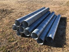 10" Metal Tubes 