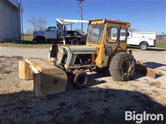 1977 International Cub Lo-Boy 185 Lawn Mower w/ Snow Blower 