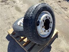 225/70R19.5 Truck Tires & Rims 