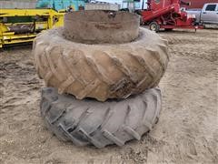 18.4-34 Tires W/Band Duals 