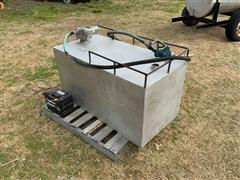 120 Gallon Fuel Tank W/Electric Pump & Hose 