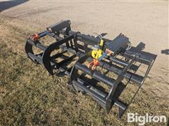 2024 Mid-State Brush Grapple Skid Steer Attachment 