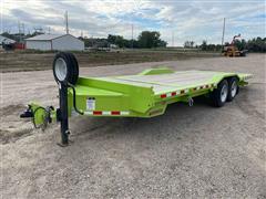 2023 Midsota TBWB22 T/A Tilt Flatbed Trailer 