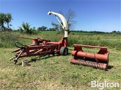 International Harvester 830 Forage Harvester W/ 3 Row Corn Head & Hay Picker 