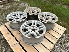 Aluminum 17” X 8” 5 Lug Rims 