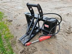 Industrias America H-Post Tree And Post Puller Skid Steer Attachment 