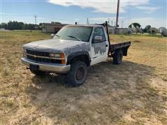 1993 Chevrolet 2500 4x4 Flatbed Pickup 