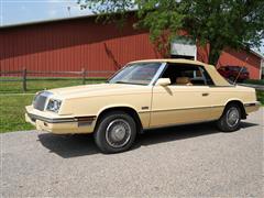 Run#67 - 1985 Chrysler Lebaron Convertible 