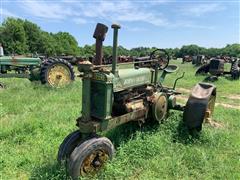 John Deere A 2WD Tractor 