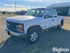 1998 Chevrolet 1500 4x4 Extended Cab Pickup 