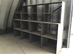 12’X8’ Industrial Steel Shelving 