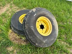 John Deere 11.00-16 Tractor Tires & Rims 