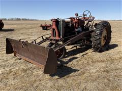 1950 Farmall M 2WD Tractor W/Front Blade 