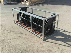 2023 Heavy Grass Fork Grapple Skid Steer Attachment 