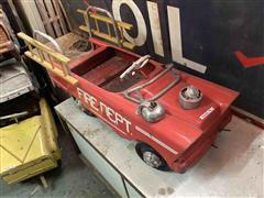 Fire Dept Pedal Car 