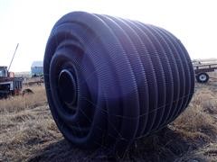 825' Roll Of 8" Non-Perforated Drain Tile 