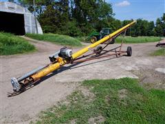 Mayrath 8'X54' Auger W/7.5HP 230 Volt Motor 