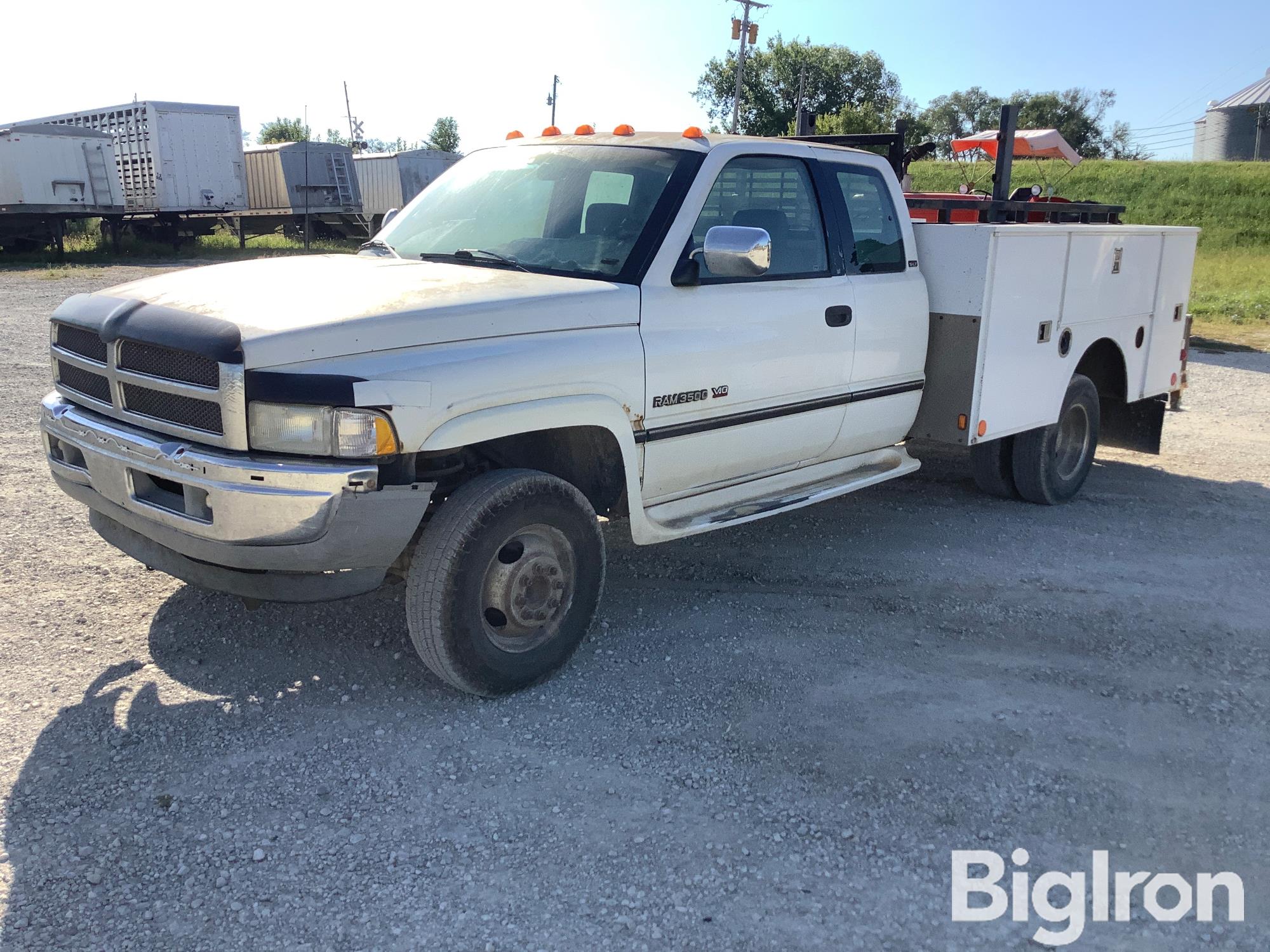 1995 Dodge RAM 3500 4x4 Extended Cab Dually Utility Truck 