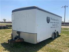 1998 United 18’x8’ T/A Enclosed Trailer 