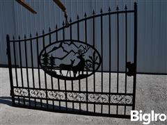 2024 Greatbear 20' Bi-Parting Wrought Iron Gate 