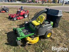 2010 John Deere Z225 Zero Turn Riding Lawn Mower W/Bagger 