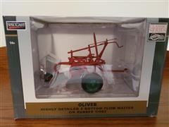 Oliver 2-Bottom Toy Plow Master On Rubber Tires 