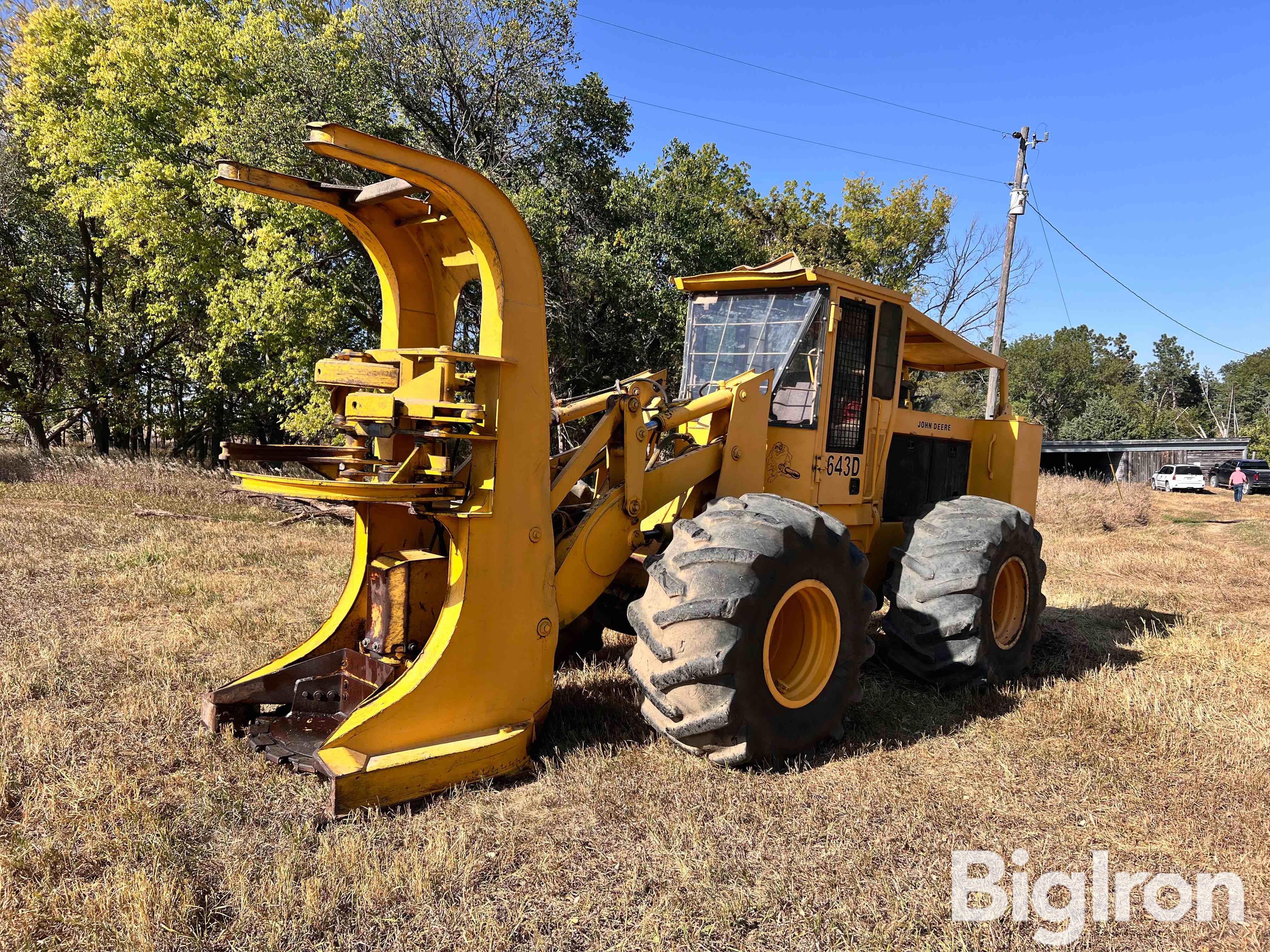 1996 John Deere 643D Wheel Feller Buncher 