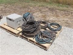 Pallet Of Hoses And Equipment 