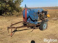 Shop Built Air Compressor W/Trailer 