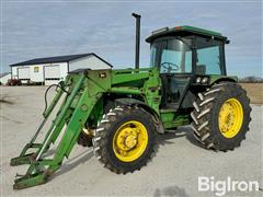 1987 John Deere 2755 MFWD Tractor W/Loader 