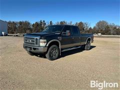 2008 Ford F350 Super Duty Lariat 4x4 Crew Cab Pickup 